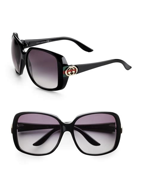 black Gucci sunglasses women